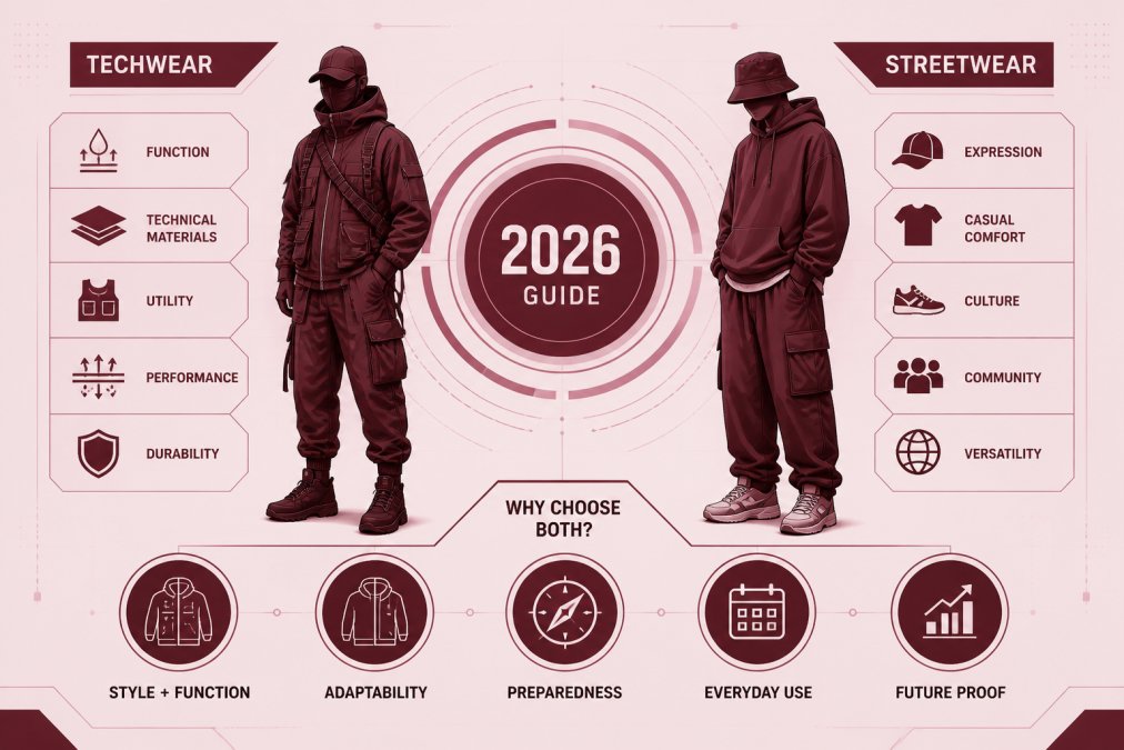 Why Choose Techwear and Streetwear: A 2026 Guide