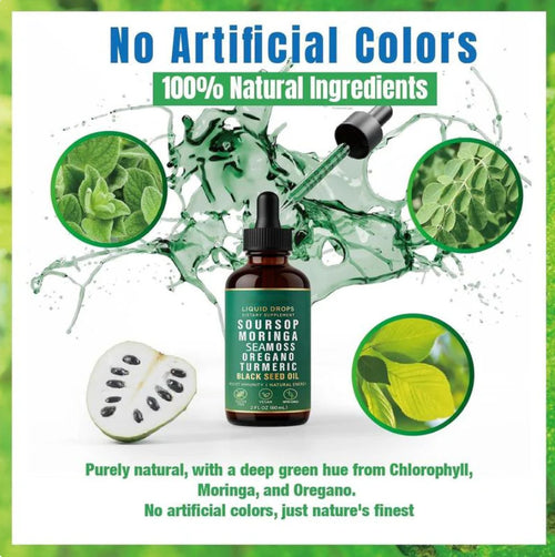 10-in-1 Soursop Graviola Liquid Drops 60ml