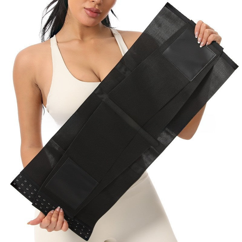 Elastic Waist Trainer Corset with Back Support
