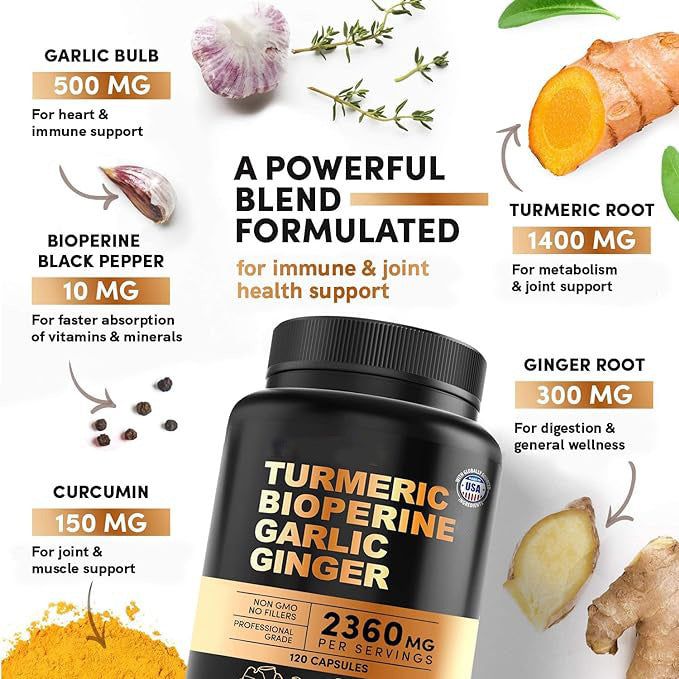 Turmeric Extract Health Capsules