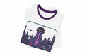 Future Metropolis Tee – Planet 12M Neon Cityscape T‑Shirt