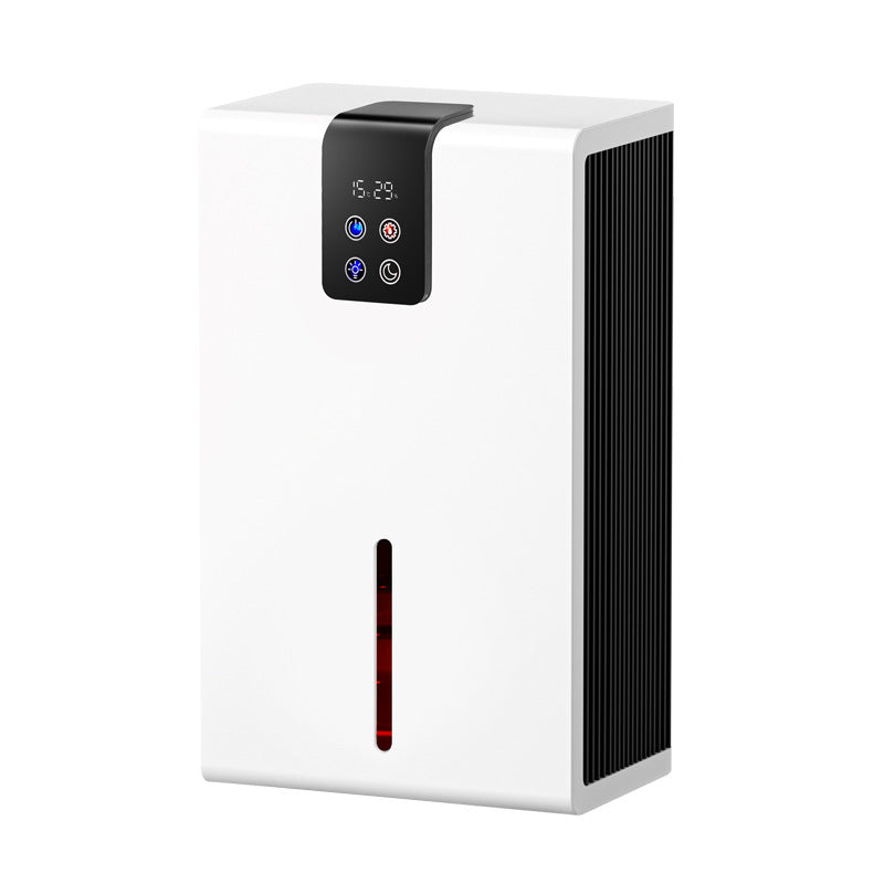 Compact Semiconductor Dehumidifier with Remote Control and Large Tank