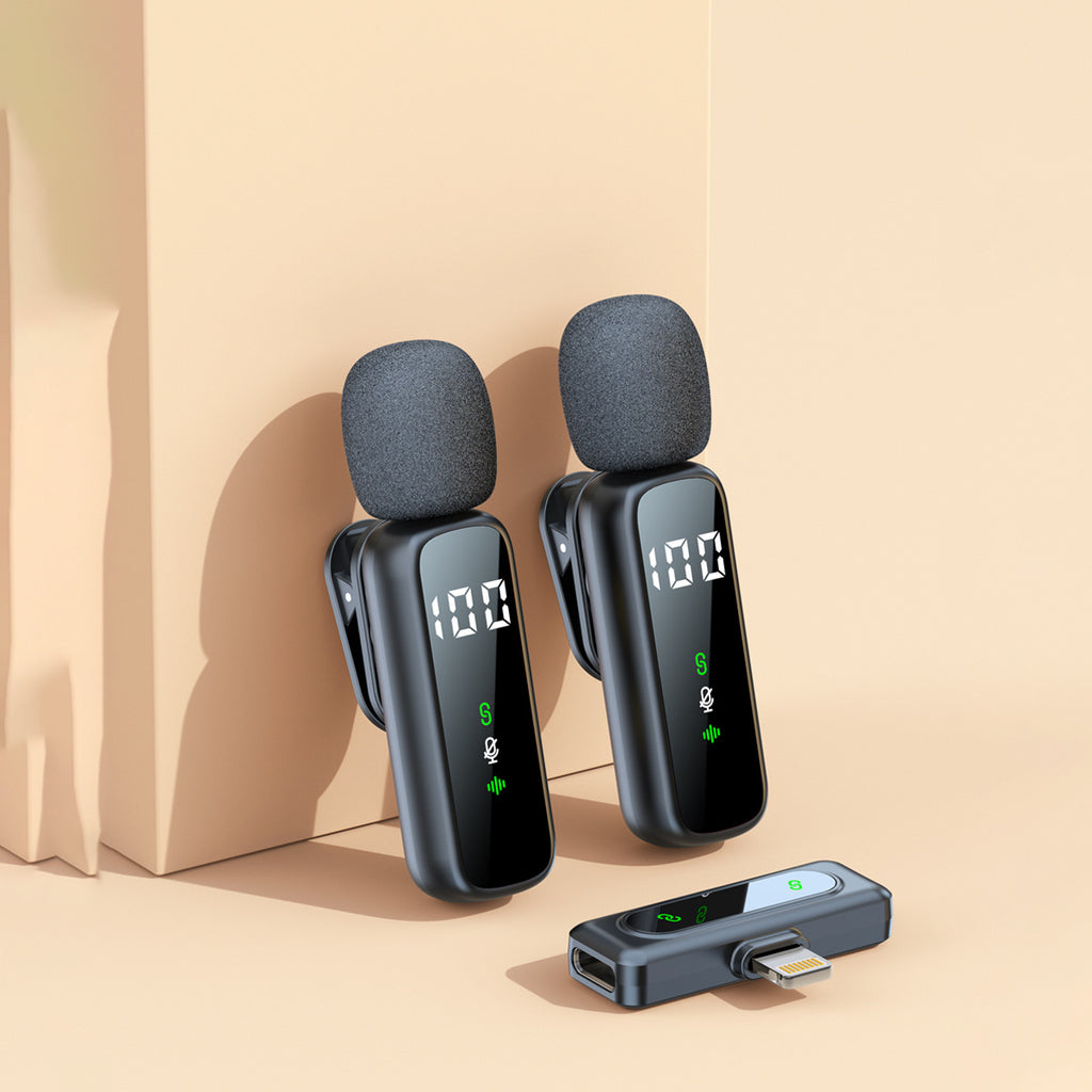 Wireless Lavalier Microphone with Noise Reduction
