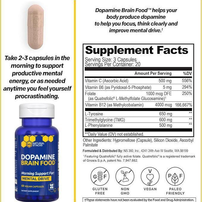 Brain Health Supplement Capsules