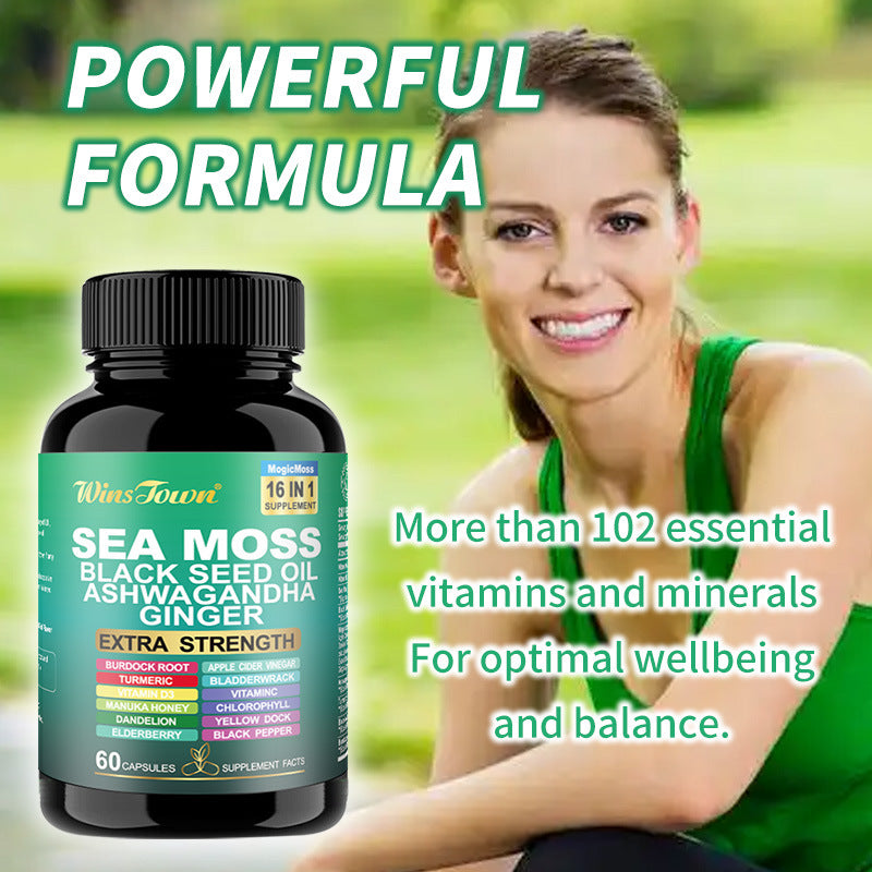 Sea Moss Dietary Supplement Capsules