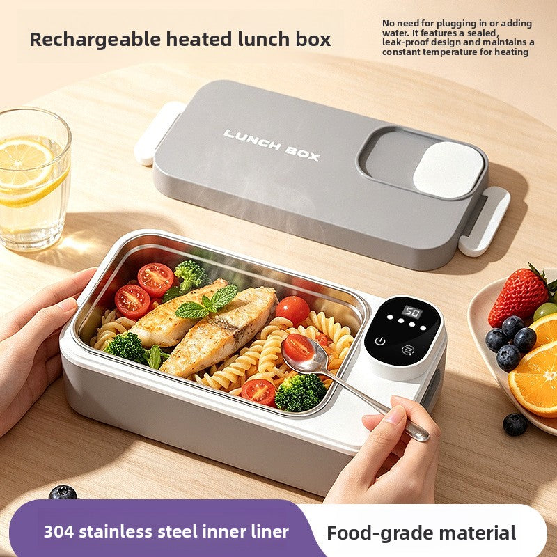 Electric Lunch Box with Temperature Display