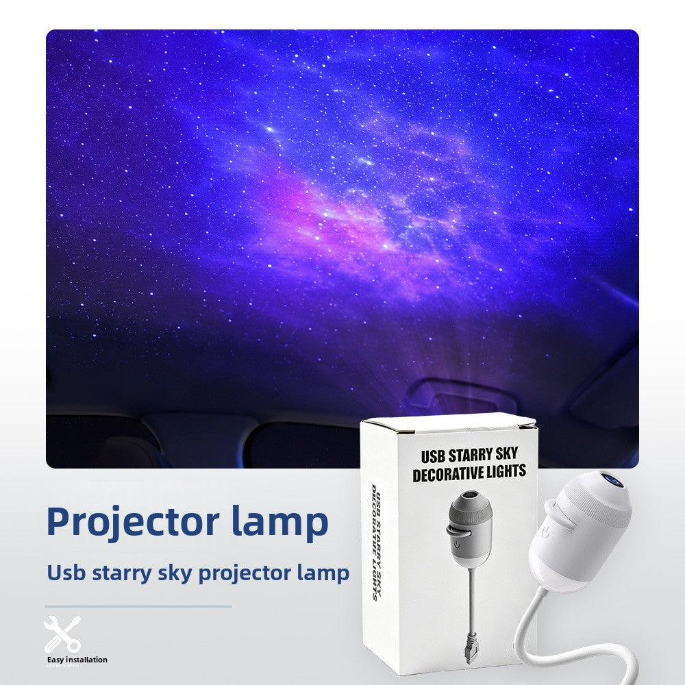 USB Star Projector Night Light