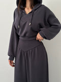 Women's Casual Hooded Tracksuit Set