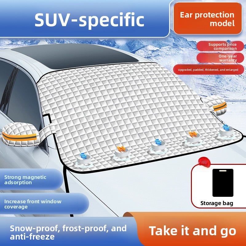 Magnet frost-proof frost-proof snow-proof cover
