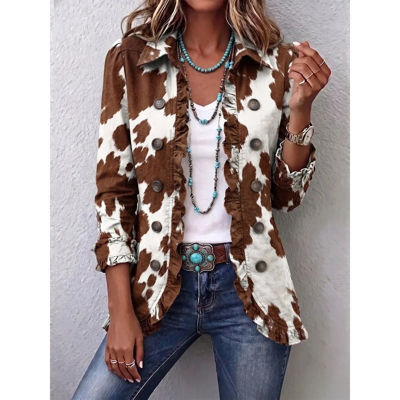 Women's fashionable long-sleeved