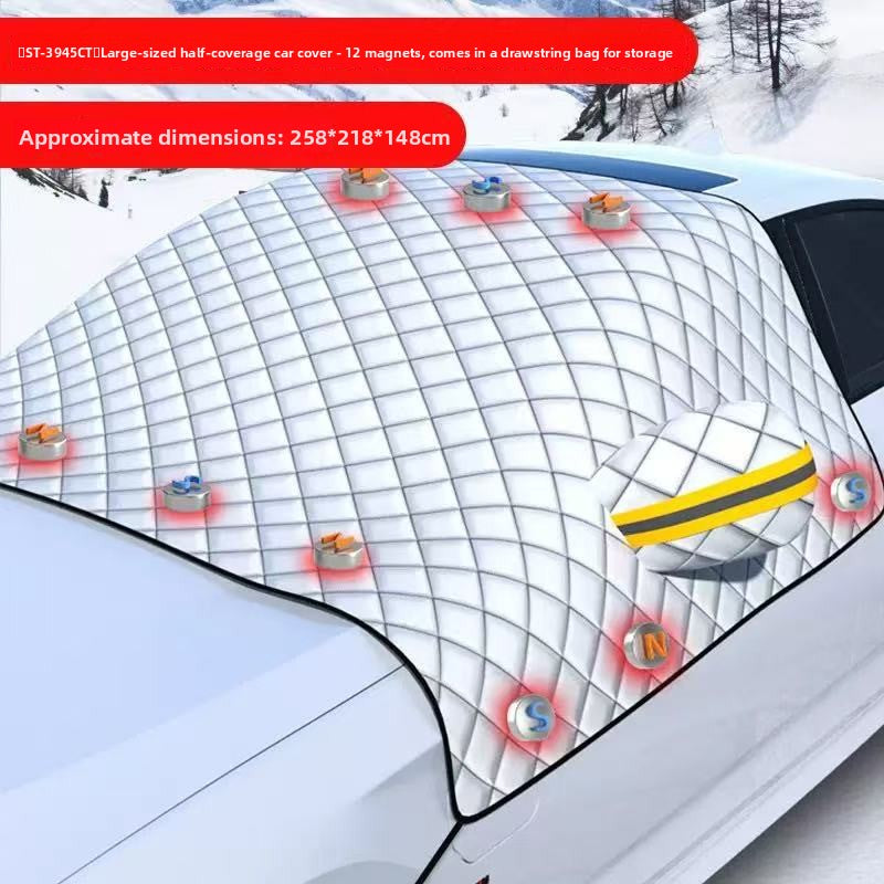 Magnet frost-proof frost-proof snow-proof cover