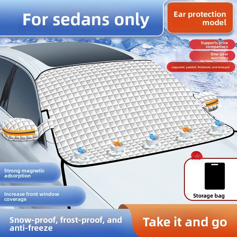 Magnet frost-proof frost-proof snow-proof cover