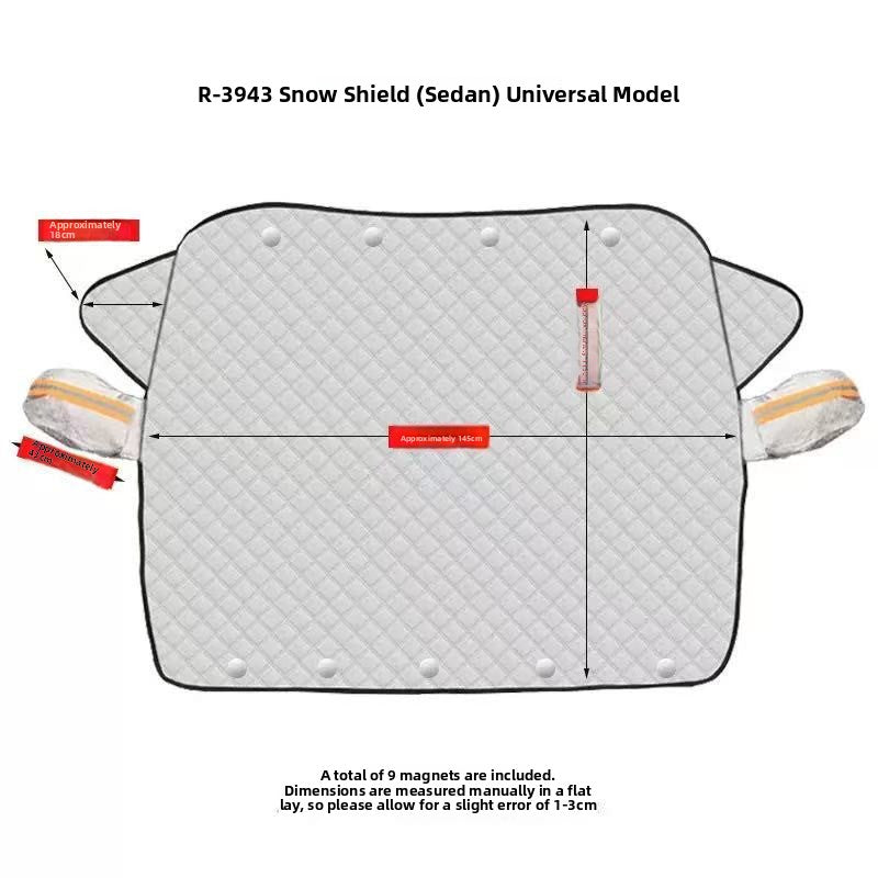 Magnet frost-proof frost-proof snow-proof cover