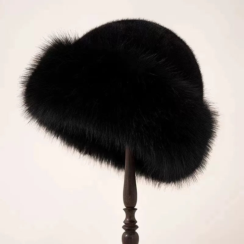 Winter Warm Imitation Fur Bucket Hat