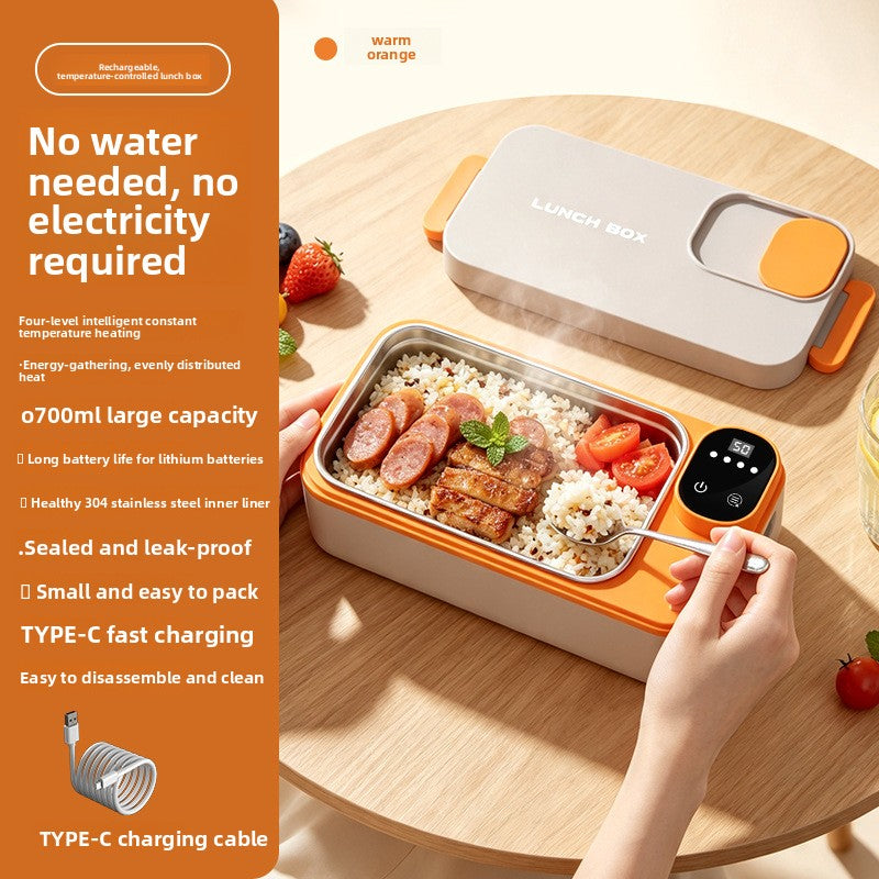Electric Lunch Box with Temperature Display