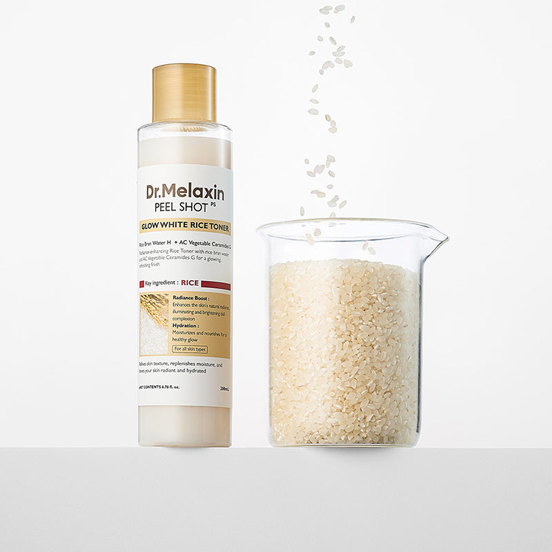 Dr. Melaxin Peel Shot Exfoliating White Rice Ampoule