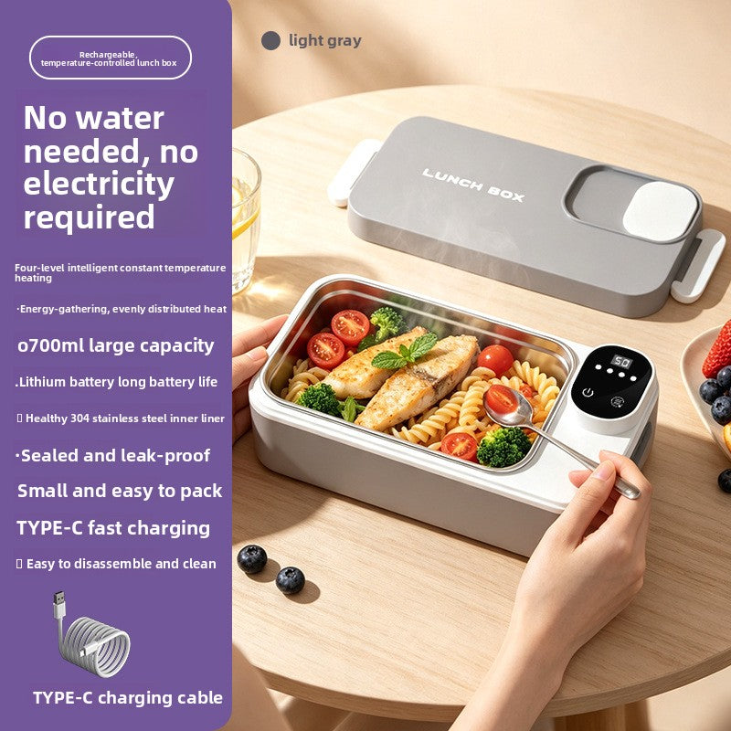 Electric Lunch Box with Temperature Display