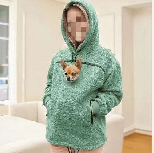Unisex Fleece Lined Hoodie Casual Pullover Sweatshirt