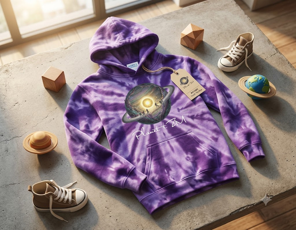 iZM Kids Hoodie Tie Dye