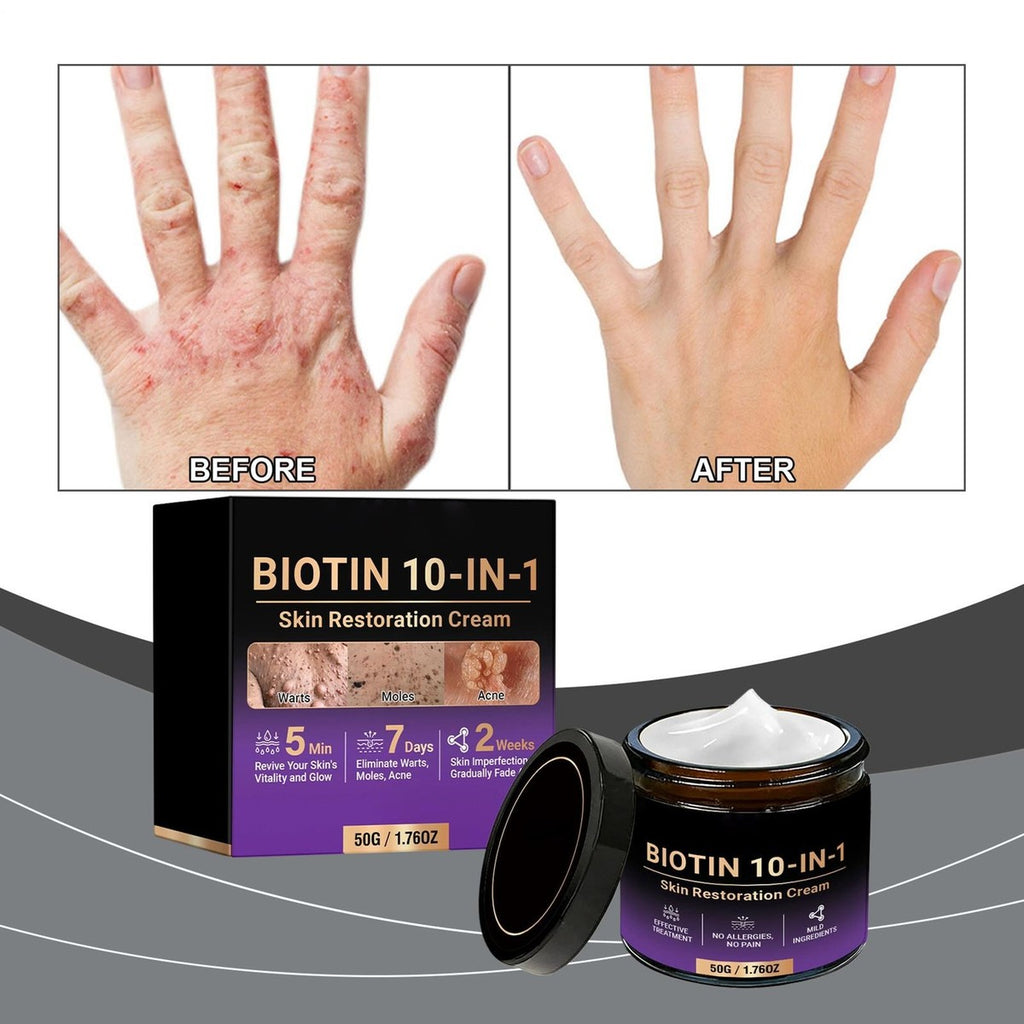 Biotin 10-in-1 Skin Restoration Cream (50g)