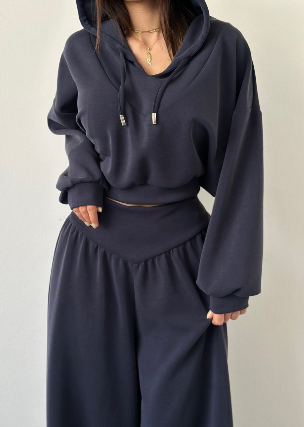 Women's Casual Hooded Tracksuit Set