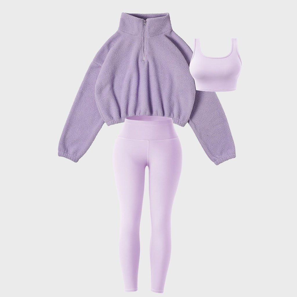 Women's Plush Sports Three-Piece