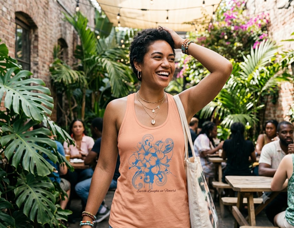 Earth Laughs in Flowers T