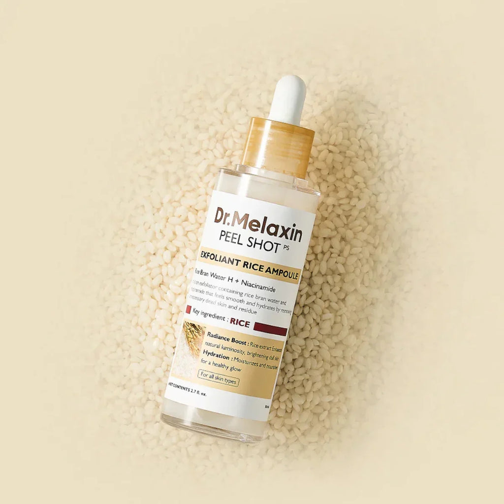 Dr. Melaxin Peel Shot Exfoliating White Rice Ampoule