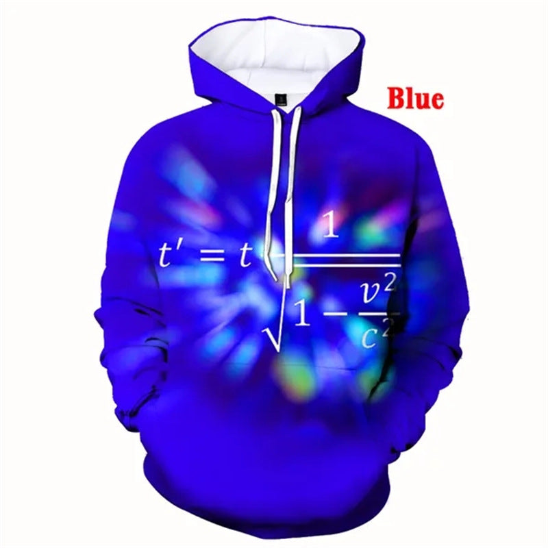 Mens Rooster Pattern 3D Printed Hooded Sweatshirt