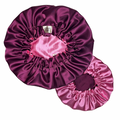 Plum & Pink Reversible Bonnet