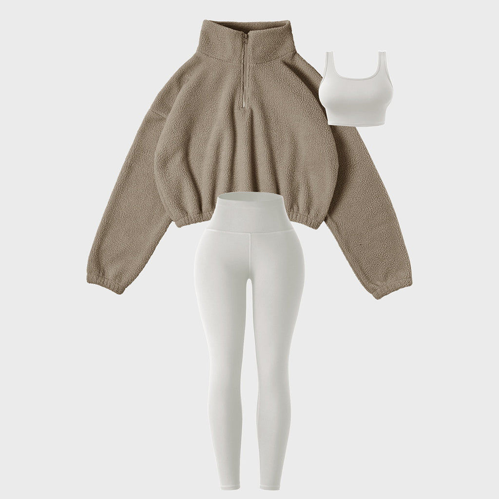 Women's Plush Sports Three-Piece