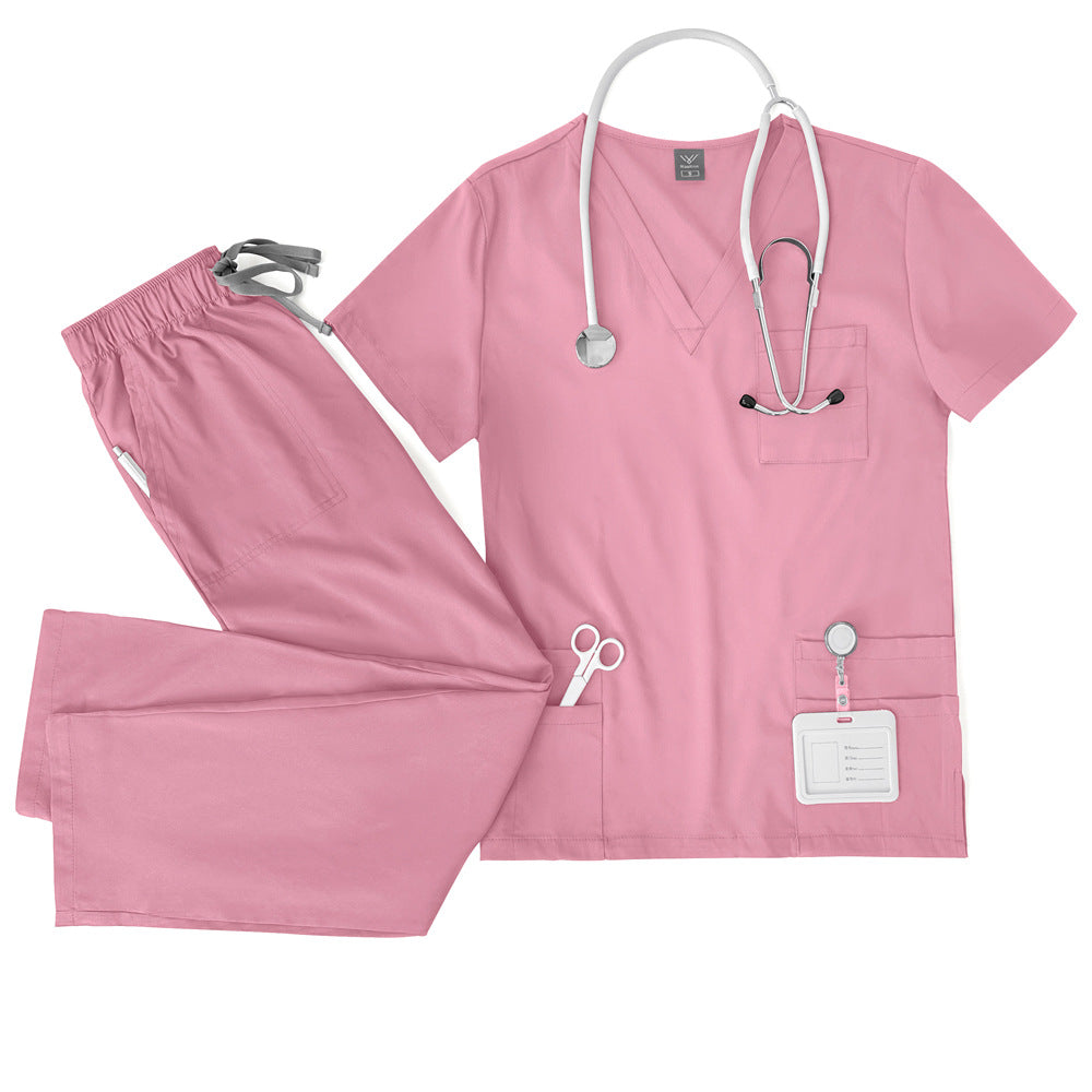 V-Neck Quick-Dry Nurse Suit