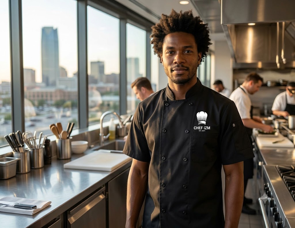 Artisan Collection by Reprime RP656 Unisex Short-Sleeve Sustainable Chef's Jacket