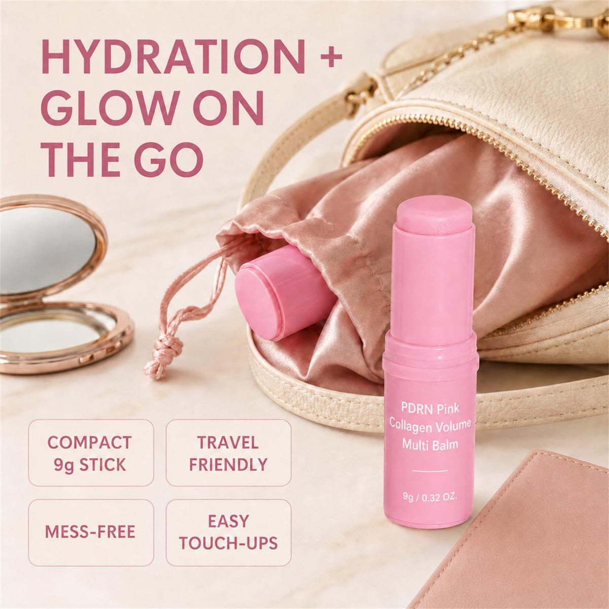 VitaliQ pdrn Pink Collegen Volume Multi Balm