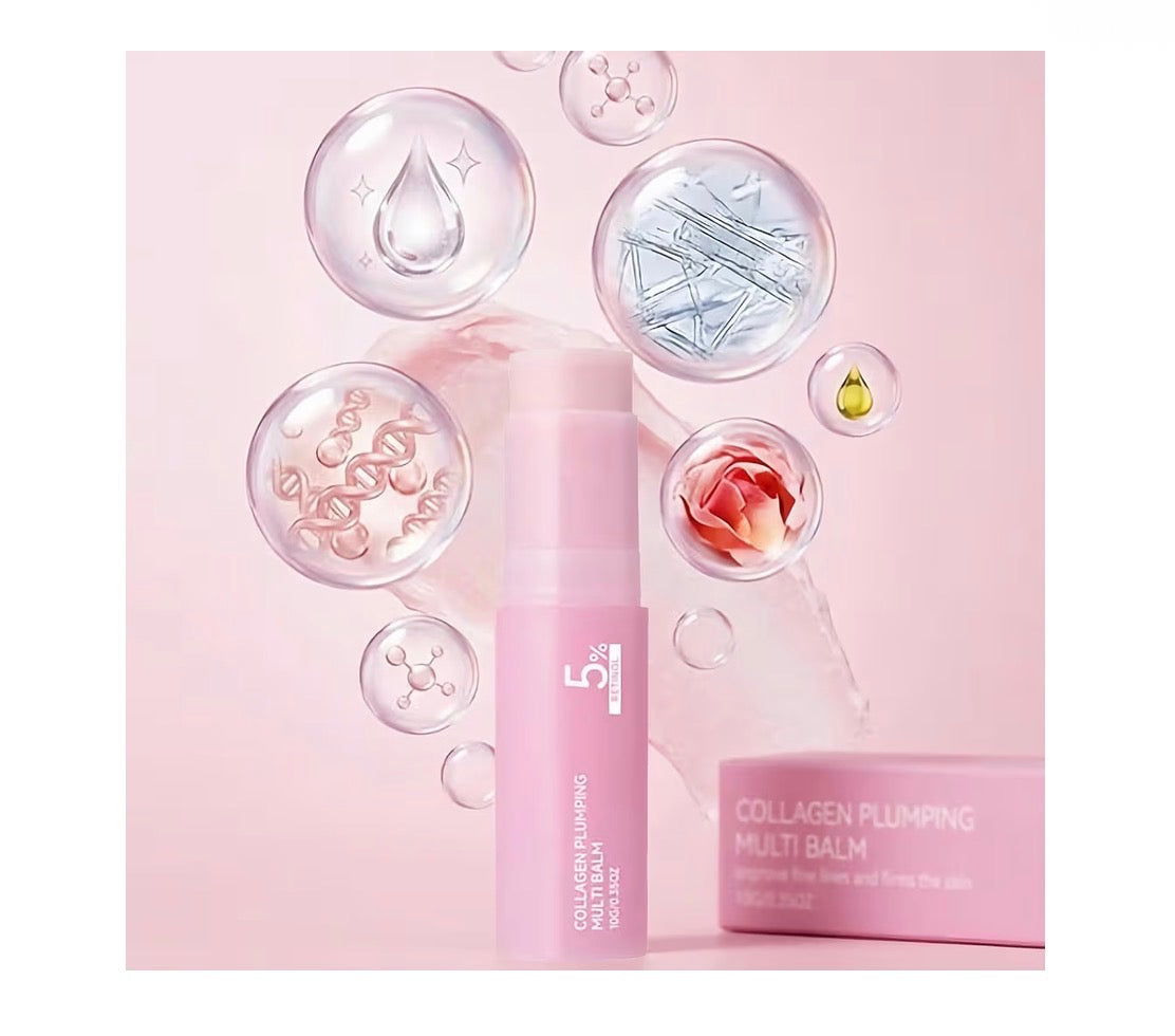 Collagen Plumping Multi Balm & Retinol Stick Set