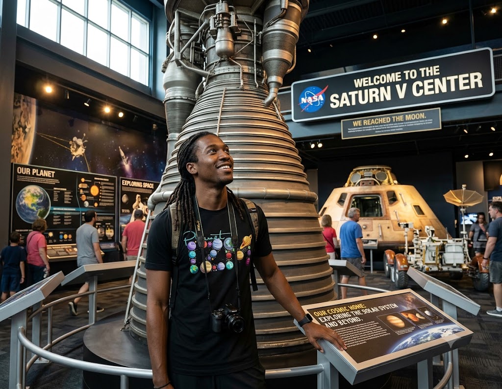 Planet Space Tee