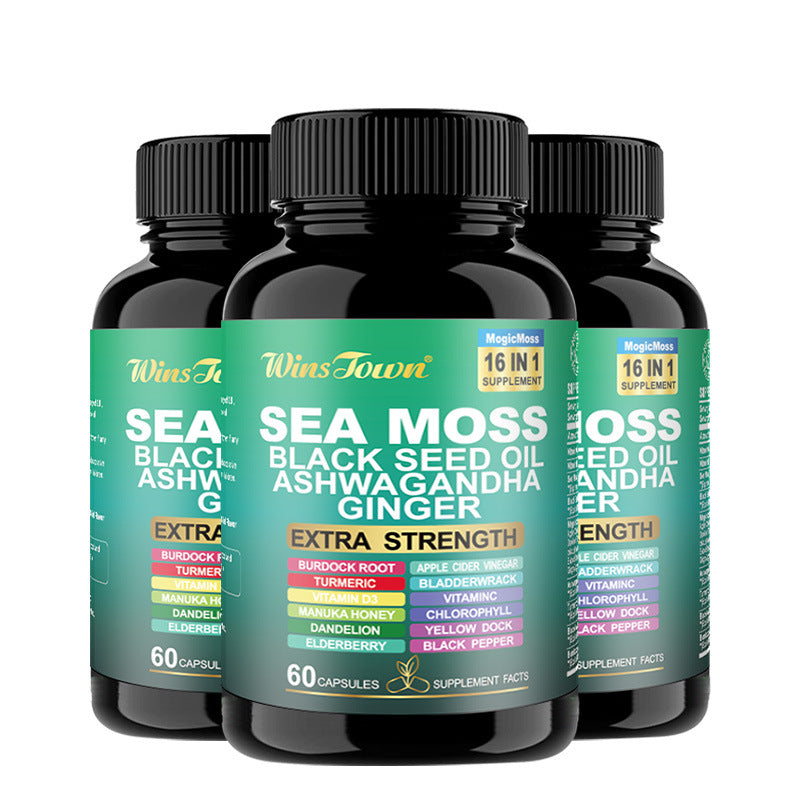 Sea Moss Dietary Supplement Capsules