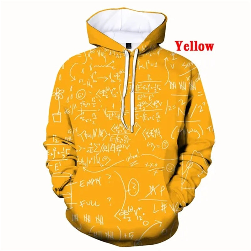 Mens Rooster Pattern 3D Printed Hooded Sweatshirt