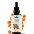 Organic Sea Buckthorn Oil 1 fl oz Cold Pressed Sea Buckthorn Berry Oil Seabuckthorn for Face Hair Body & Supplement