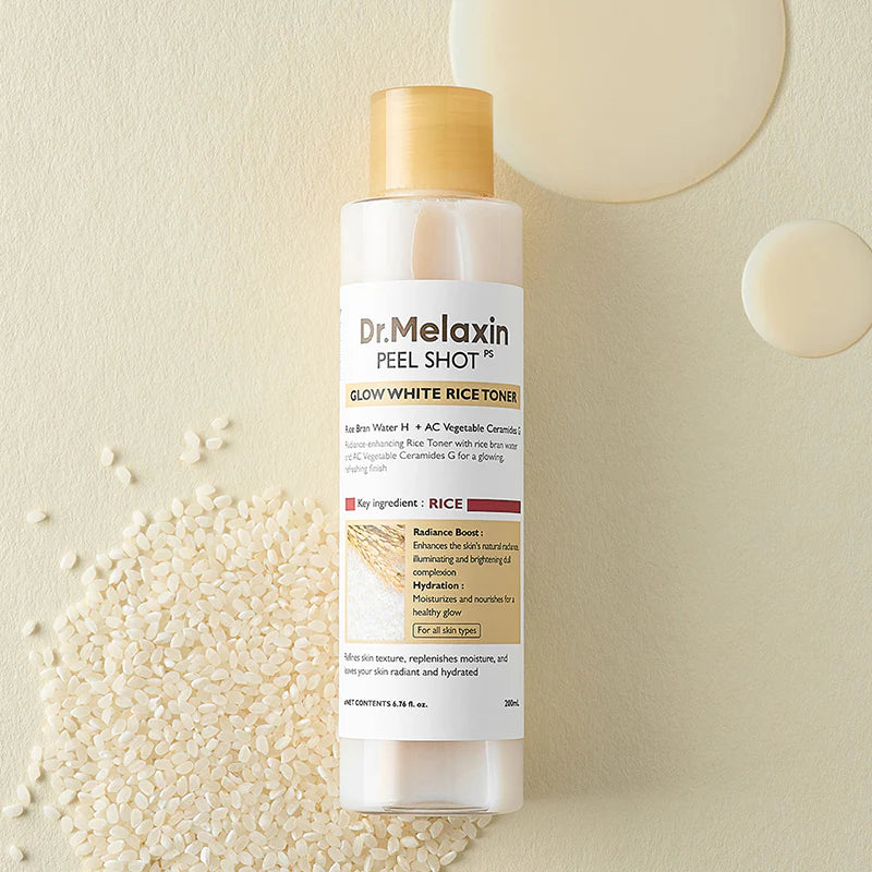 Dr. Melaxin Peel Shot Exfoliating White Rice Ampoule
