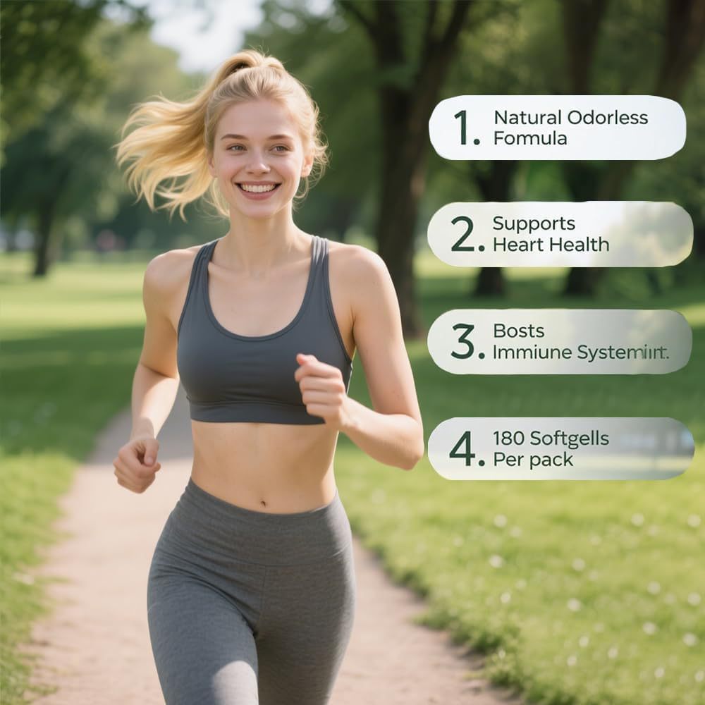 Garlic Extract Softgel Capsules Dietary Supplement