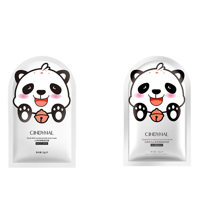 Goat Milk Hydrating Foot Mask with Nicotinamide