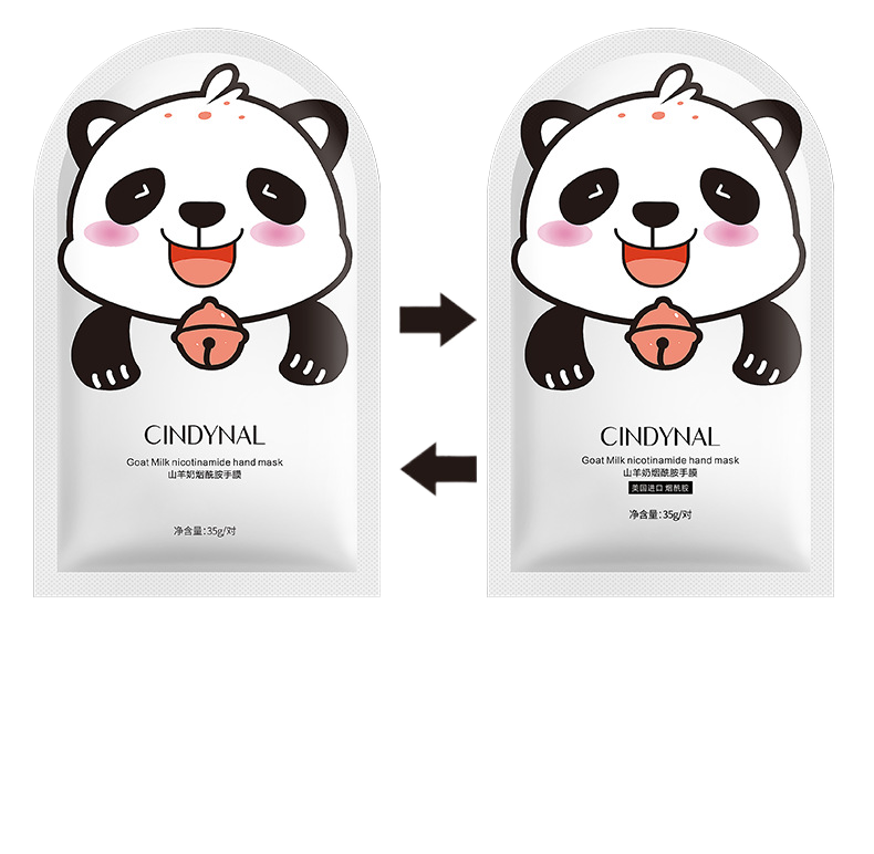 Goat Milk Hydrating Foot Mask with Nicotinamide