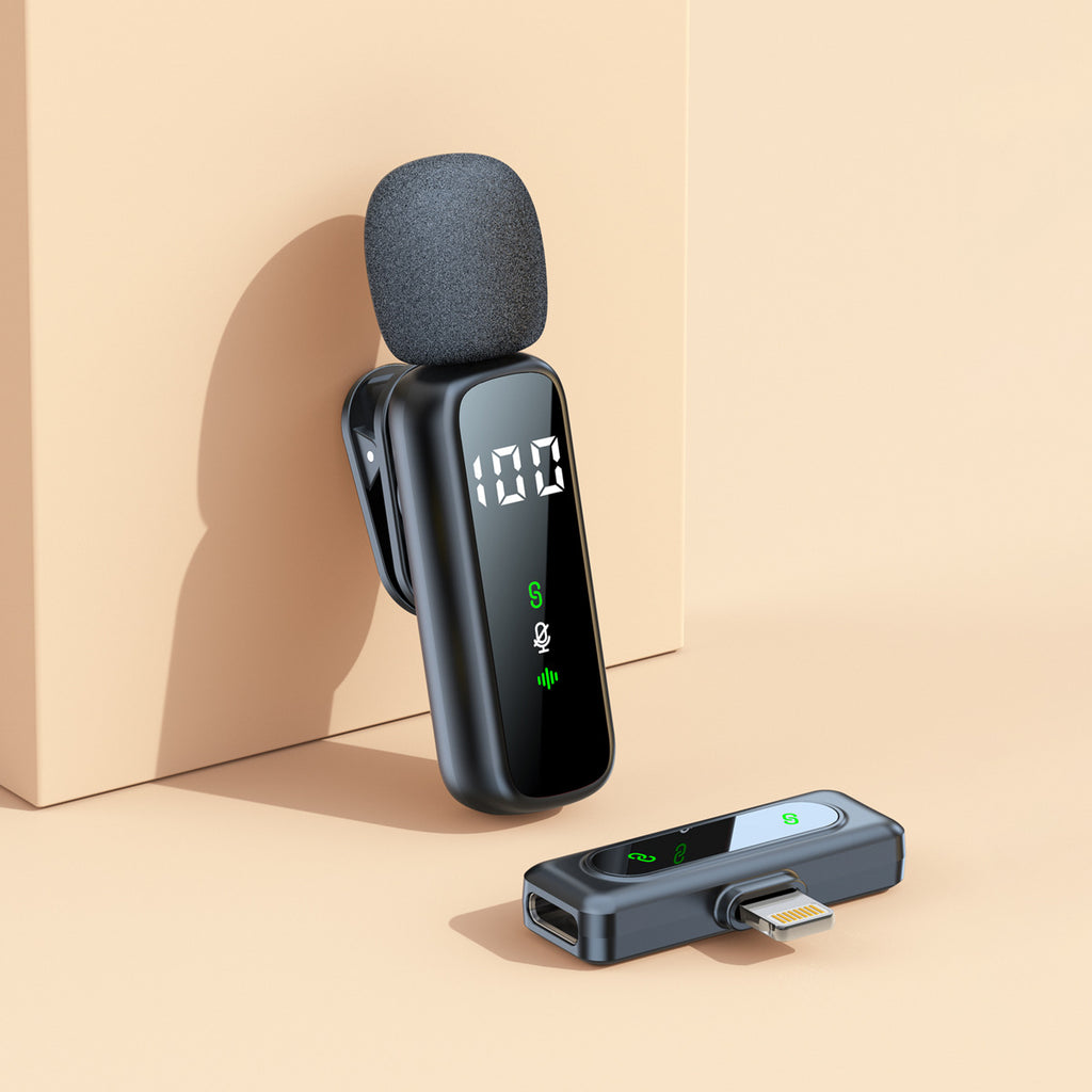 Wireless Lavalier Microphone with Noise Reduction