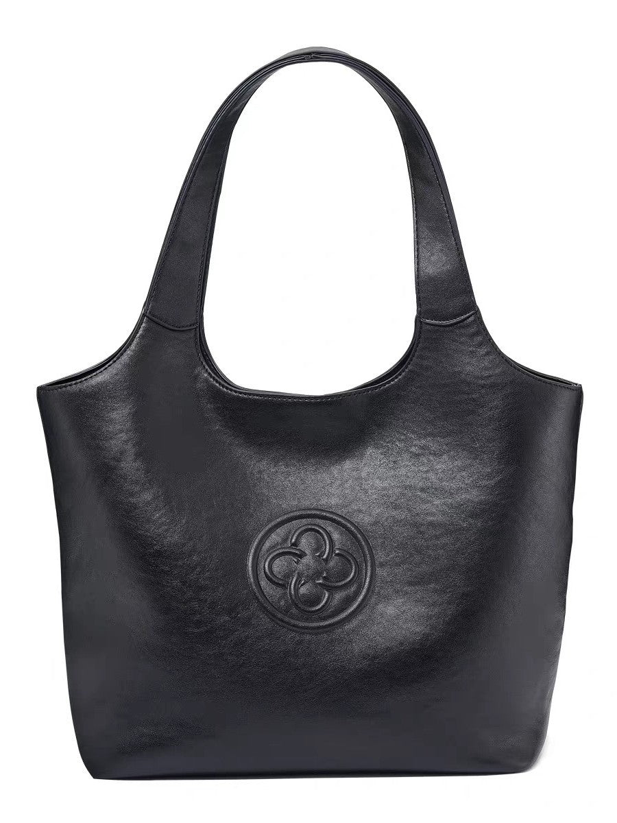 Genuine Leather Women Tote Bag
