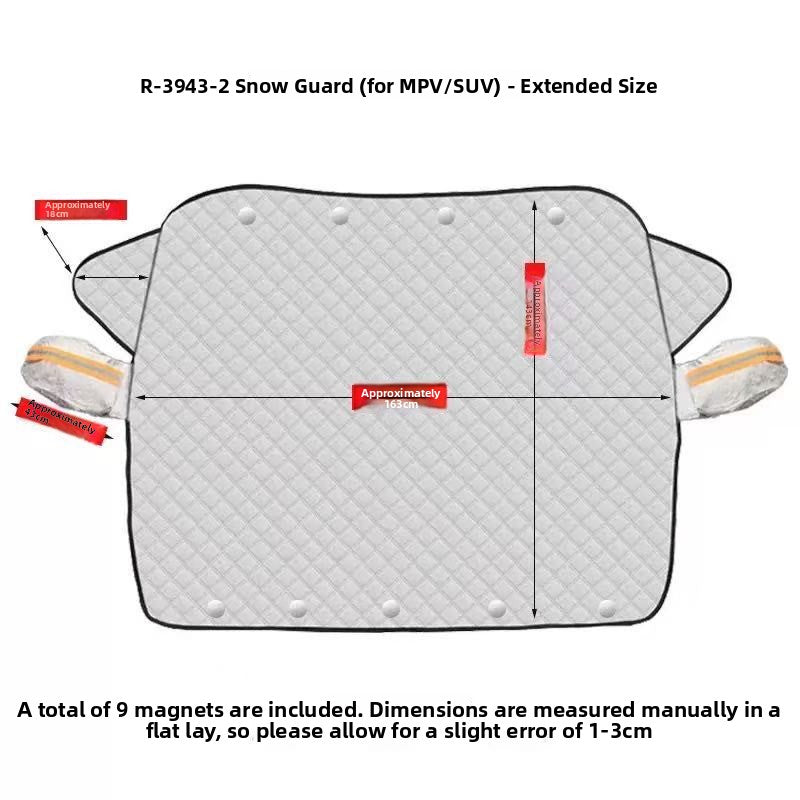 Magnet frost-proof frost-proof snow-proof cover