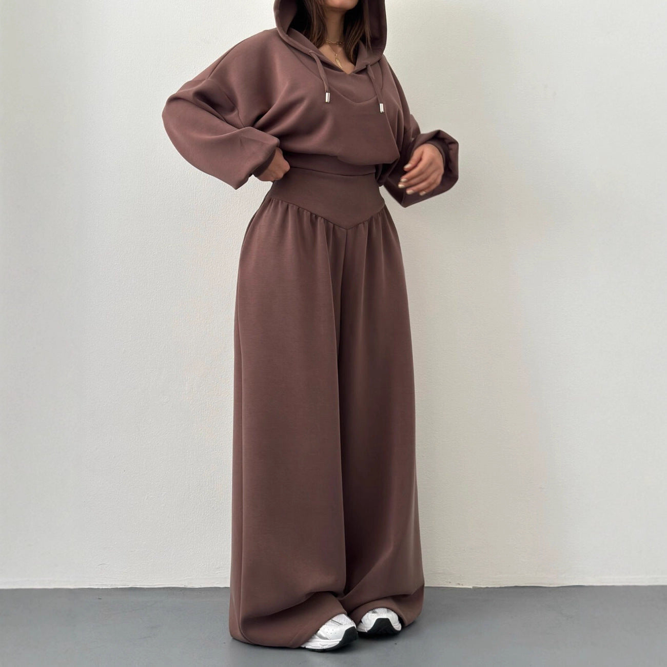 Women's Casual Hooded Tracksuit Set