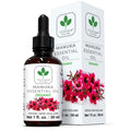 100% Pure Manuka Oil from New Zealand Therapeutic Grade Essential Oil for Wound Care Skin Soothing Nail & Scalp Health Organic Undiluted Cold Pressed Manuka for Face Hair & Body