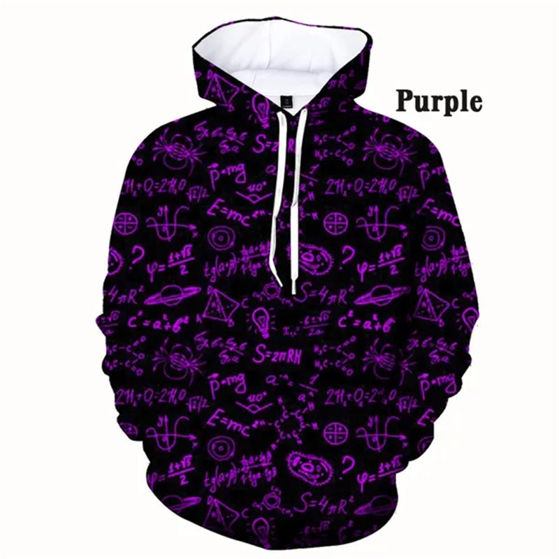Mens Rooster Pattern 3D Printed Hooded Sweatshirt