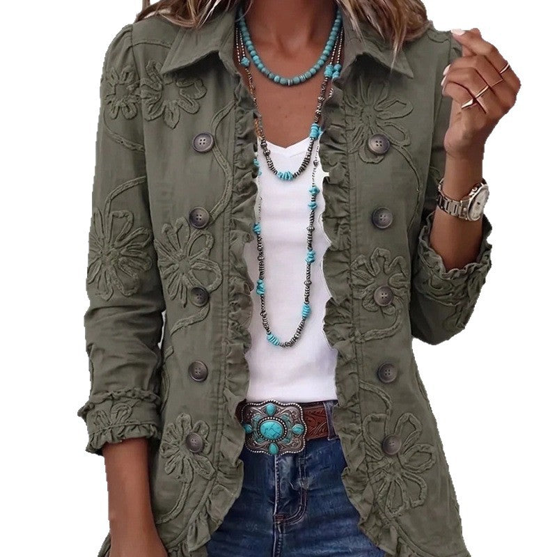Women's fashionable long-sleeved